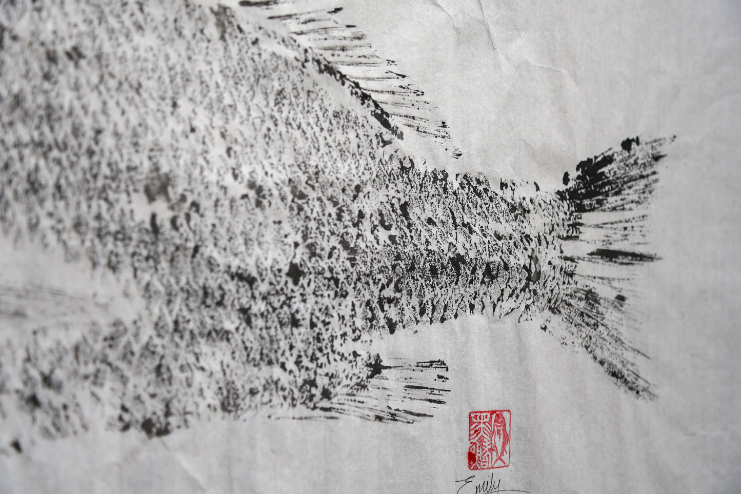 Golden Snapper Gyotaku Print – Tiwi Islands Collection
